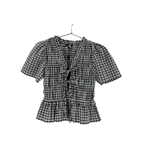 Rails 'Portia' Black Polyester Pim Top Size XS - Picture 2 of 4